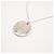 Tiffany & Co. Notes Round Plate Halskette Silber - Ansicht 2