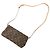 Borsa a tracolla Louis Vuitton Trotteur Monogram Marrone Monogramma - vista 7