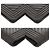 Cartera larga Chanel Boy Coco Mark de piel de cordero Negro - vista 3