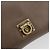 Borsa a tracolla Salvatore Ferragamo Gancini in catena di pelle grigia e oro Auth 189649 - vista 17