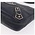 BALENCIAGA Borsa a Spalla Hip Metallic Edge in Pelle Navy Silver Auth 189871A Argento Blu navy - vista 15