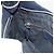 BALENCIAGA Borsa a Spalla Hip Metallic Edge in Pelle Navy Silver Auth 189871A Argento Blu navy - vista 22