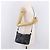 BALENCIAGA Borsa a Spalla Hip Metallic Edge in Pelle Navy Silver Auth 189871A Argento Blu navy - vista 27