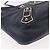 BALENCIAGA Borsa a Spalla Hip Metallic Edge in Pelle Navy Silver Auth 189871A Argento Blu navy - vista 9