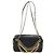 CHANEL Borsa All About Chain Matelasse in pelle di agnello nera e oro CC Auth 189115SM Nero D'oro - vista 13