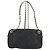 CHANEL Borsa All About Chain Matelasse in pelle di agnello nera e oro CC Auth 189115SM Nero D'oro - vista 2