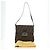 FENDI Zucca Canvas Mamma Baguette Shoulder Bag Black Brown Auth 189187V Marrone Nero - vista 12