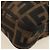 FENDI Zucca Canvas Mamma Baguette Shoulder Bag Black Brown Auth 189187V Marrone Nero - vista 15