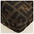 FENDI Zucca Canvas Mamma Baguette Shoulder Bag Black Brown Auth 189187V Marrone Nero - vista 16