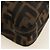 FENDI Zucca Canvas Mamma Baguette Shoulder Bag Black Brown Auth 189187V Marrone Nero - vista 18