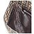 FENDI Zucca Canvas Mamma Baguette Shoulder Bag Black Brown Auth 189187V Marrone Nero - vista 23