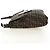 FENDI Zucca Canvas Mamma Baguette Shoulder Bag Black Brown Auth 189187V Marrone Nero - vista 3