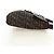 FENDI Zucca Canvas Mamma Baguette Shoulder Bag Black Brown Auth 189187V Marrone Nero - vista 4