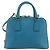 Borsa PRADA in pelle Saffiano 2way Azzurro chiaro Auth 187856A D'oro Blu chiaro - vista 2