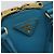 Borsa PRADA in pelle Saffiano 2way Azzurro chiaro Auth 187856A D'oro Blu chiaro - vista 21