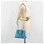 Borsa PRADA in pelle Saffiano 2way Azzurro chiaro Auth 187856A D'oro Blu chiaro - vista 29
