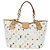 LOUIS VUITTON Borsa Tote Monogram Multicolor Annie GM White M40303 Auth BA13672SAV Bianco - vista 2