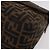 FENDI Zucca Canvas Mamma Baguette Shoulder Bag Black Brown Auth 190109SAV Marrone Nero - vista 16
