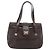 Céline Borsa CELINE in pelle marrone oro Auth 188288 D'oro - vista 13