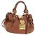 Borsa a mano Miu Miu Side Ribbon in pelle 2way Brown Gold Auth bs35815V Marrone D'oro