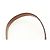 Borsa a mano Miu Miu Side Ribbon in pelle 2way Brown Gold Auth bs35815V Marrone D'oro - vista 14