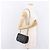 Borsa a tracolla CHANEL con catena in pelle di agnello nera e oro CC Auth 189894 Nero D'oro - vista 29