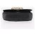 Borsa a tracolla CHANEL con catena in pelle di agnello nera e oro CC Auth 189894 Nero D'oro - vista 5