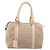 Borsa a mano Mamma Baguette in tela Zucchino FENDI rosa e oro Auth mr2533 - vista 13