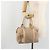 Borsa a mano Mamma Baguette in tela Zucchino FENDI rosa e oro Auth mr2533 - vista 24