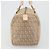 Borsa a mano Mamma Baguette in tela Zucchino FENDI rosa e oro Auth mr2533 - vista 3