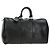 LOUIS VUITTON Epi Keepall 50 Boston Bag Noir M42962 LV Auth 188969V Nero