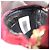 CHANEL Mini Mini Matelasse 7 Chain Shoulder Pouch Velor Red Gold CC Auth 189515 Rosso D'oro - vista 12