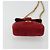 CHANEL Mini Mini Matelasse 7 Chain Shoulder Pouch Velor Red Gold CC Auth 189515 Rosso D'oro - vista 5