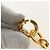Collana CHANEL metallo dorato CC Auth 189769SM - vista 11
