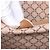 Céline CELINE Attache Case Macadam Canvas Trunk PVC Marrone Oro Auth 182603 D'oro - vista 11