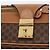 Céline CELINE Attache Case Macadam Canvas Trunk PVC Marrone Oro Auth 182603 D'oro - vista 18