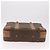 Céline CELINE Attache Case Macadam Canvas Trunk PVC Marrone Oro Auth 182603 D'oro - vista 6