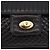 Borsa a Spalla con Catena BALLY in Pelle Nera e Oro Auth BA13679A Nero D'oro - vista 17