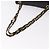 Borsa a Spalla con Catena BALLY in Pelle Nera e Oro Auth BA13679A Nero D'oro - vista 7