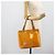 LOUIS VUITTON Borsa Monogram Vernis Houston Jaune M91121 LV Auth ep14944 Giallo - vista 25