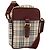 Borsa a Spalla BURBERRY Nova Check in Tela Beige Gold Auth 190290A D'oro