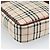 Borsa a Spalla BURBERRY Nova Check in Tela Beige Gold Auth 190290A D'oro - vista 16