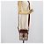 Borsa a Spalla BURBERRY Nova Check in Tela Beige Gold Auth 190290A D'oro - vista 25