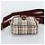 Borsa a Spalla BURBERRY Nova Check in Tela Beige Gold Auth 190290A D'oro - vista 5