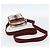 Borsa a Spalla BURBERRY Nova Check in Tela Beige Gold Auth 190290A D'oro - vista 7