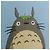 LOEWE Studio Ghibli My Neighbor Totoro Heel Pouch Pelle Blu Autentico 167429SM - vista 21