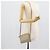 Borsa a tracolla Christian Dior Honeycomb Canvas PVC Beige Oro Auth ep14966 D'oro - vista 19