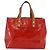 LOUIS VUITTON Monogram Vernis Reade PM Hand Bag Red Rouge M91088 LV Auth BA13792 Rosso - vista 13