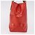 LOUIS VUITTON Monogram Vernis Reade PM Hand Bag Red Rouge M91088 LV Auth BA13792 Rosso - vista 3