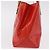 LOUIS VUITTON Monogram Vernis Reade PM Hand Bag Red Rouge M91088 LV Auth BA13792 Rosso - vista 4